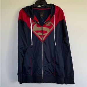 Injustice Bioworld Red and Black Hoodie